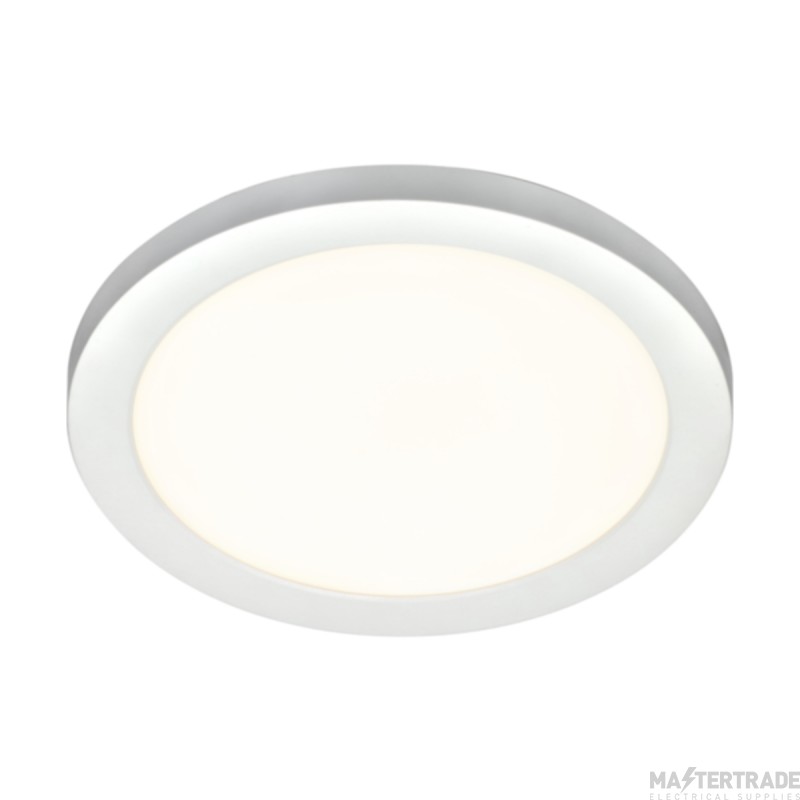 Forum Tauri Large Slimline White 18W CCT Selectable LED Wall/Ceiling Fitting
