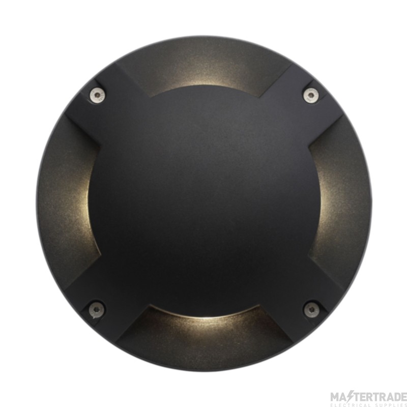 Forum Scout Surface Mount Ground Light in Black Finish