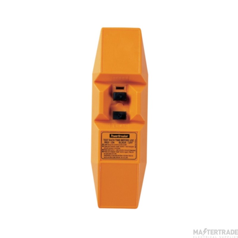PowerBreaker Connector RCD In Line 16A 230V Orange
