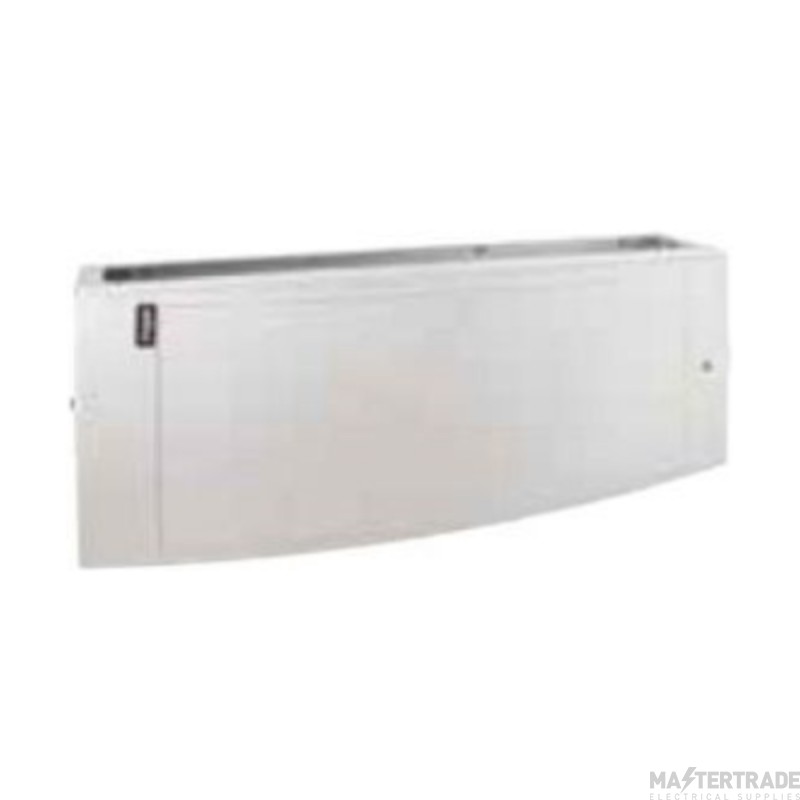 Hager Invicta 3 Box DIN Rail Small Glazed Door
