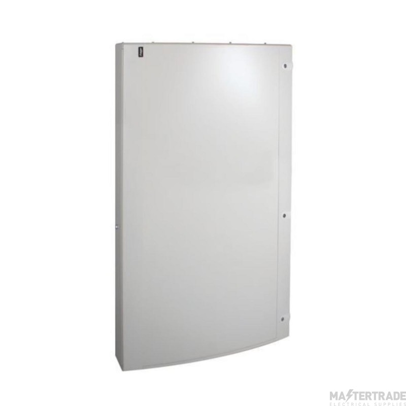 Hager Invicta 3 Panelboard 8 Way 6x125A Outgoers Plain Door 2x250A
