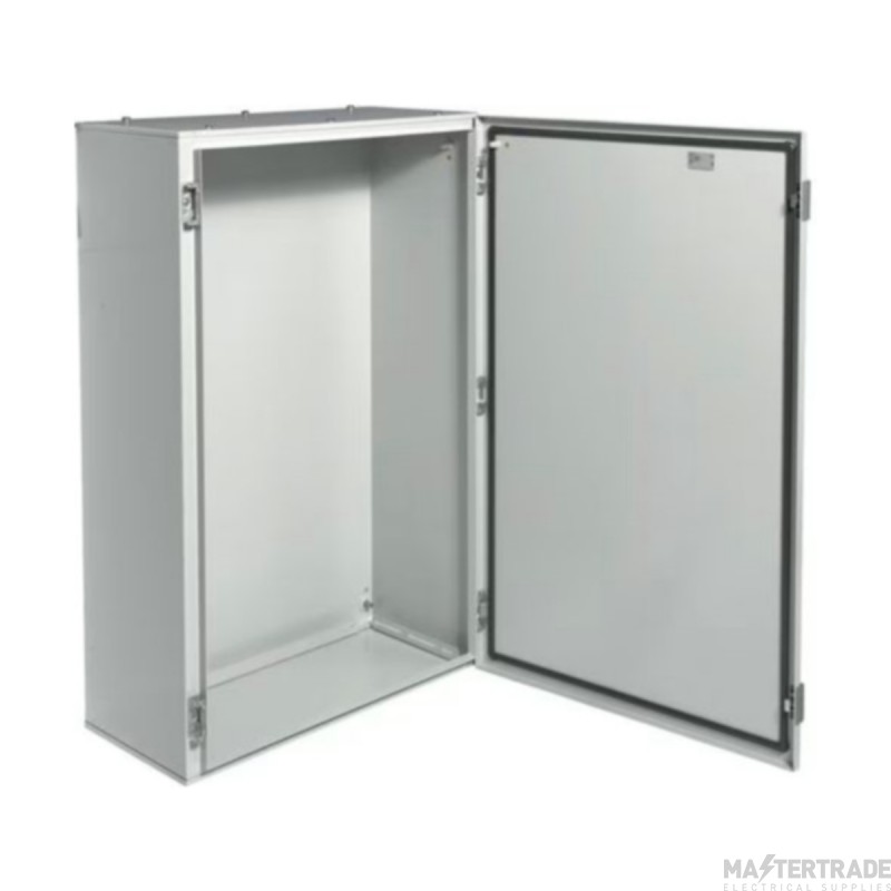 Hager Invicta 3 Distribution Board 16 Way TPN Plain Door IP65 125A Metal
