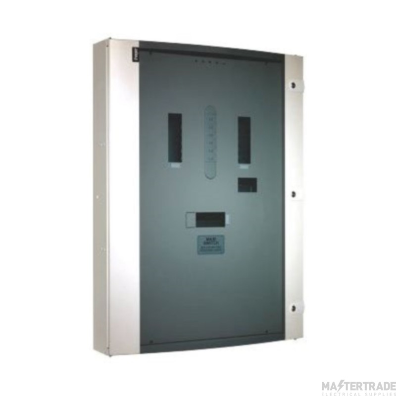 Hager Invicta 3 Panelboard 6 Way 125A Outgoers Plain Door 250A