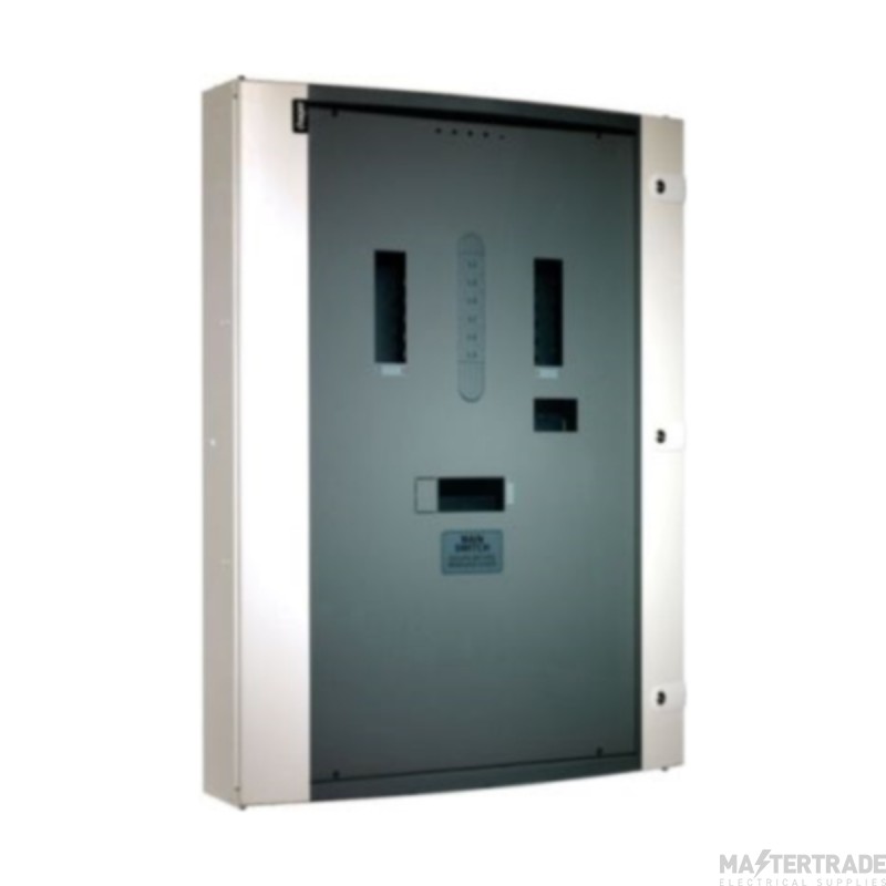 Hager Invicta 3 Panelboard 12 Way 125A Outgoers Plain Door 250A