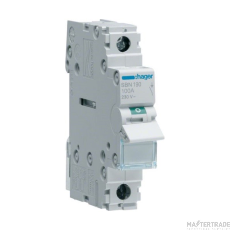 Hager Switch Disconnector SP 100A 250V