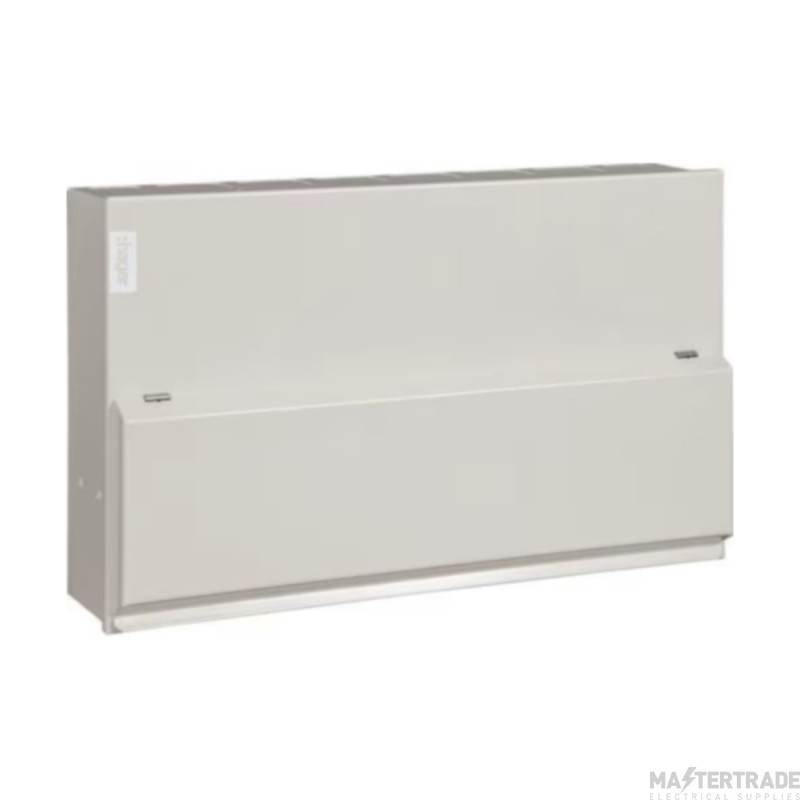 Hager VML114RK 14 Way Main Switch Consumer Unit 100A c/w Round Knockouts