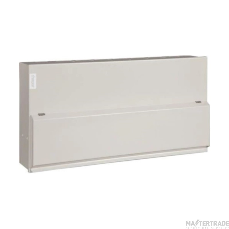 Hager VML120RK 20 Way Main Switch Consumer Unit 100A c/w Round Knockouts