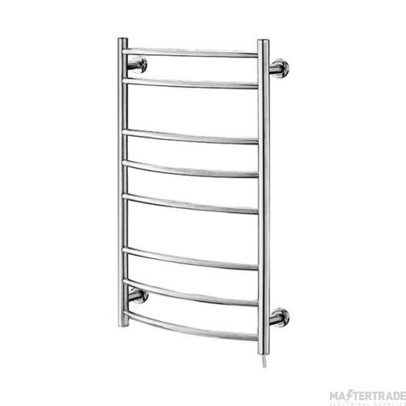 Hyco AQ40LC Aquilo Towel Rail Electric Aquilo Ladder Style Low Surface Temperature 40W 720x400x110mm White