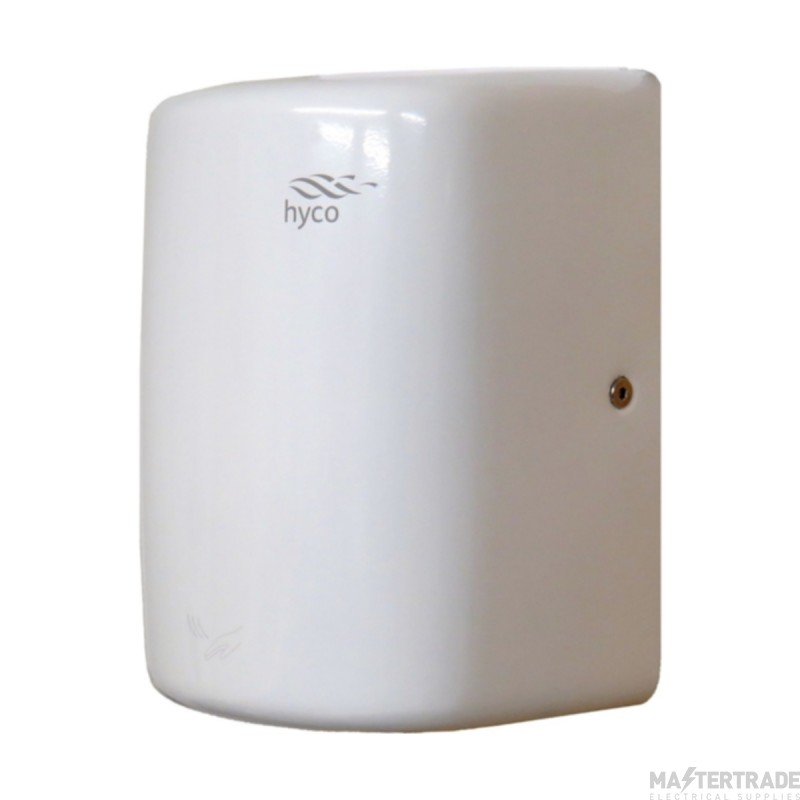Hyco Arc Hand Dryer Automatic 1.25kW 255x173x150mm White