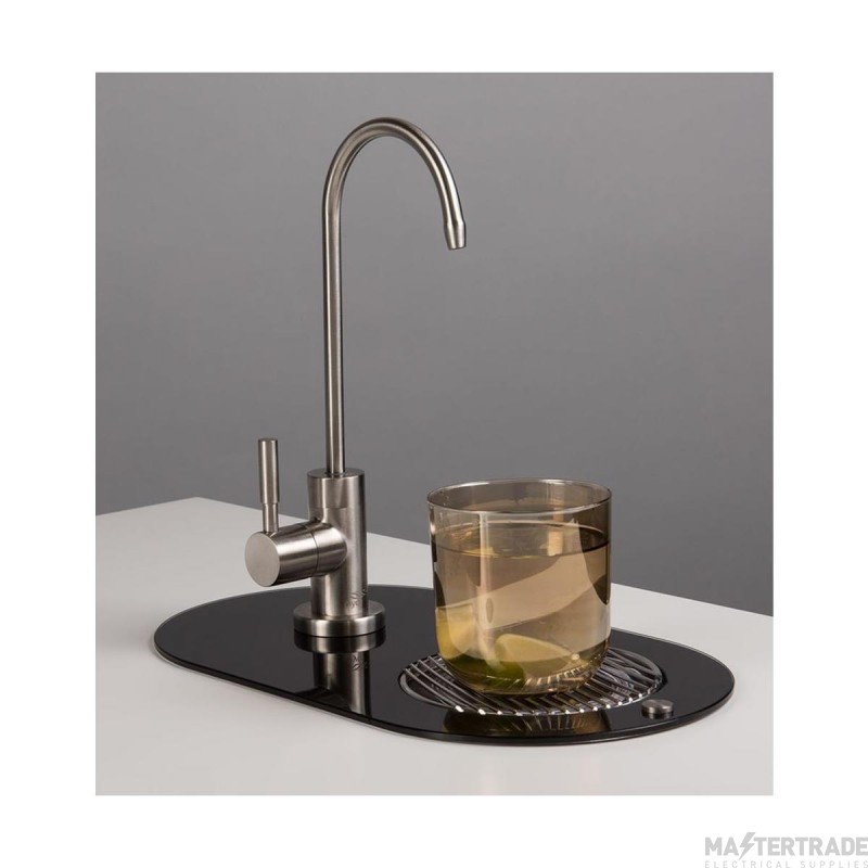 Hyco Crystal Pure Tap Cold Drinking Water Single Outlet 265x150x50mm Brushed Stainless Steel