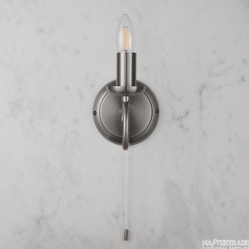 Endon 180-1AS Wall Light 60W Antique