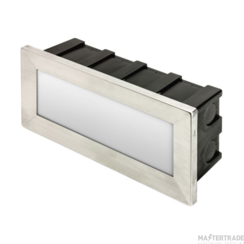 Integral Bricklight Recessed 3000K LED IP65 180lm c/w Interchangeable Bezels 3.8W