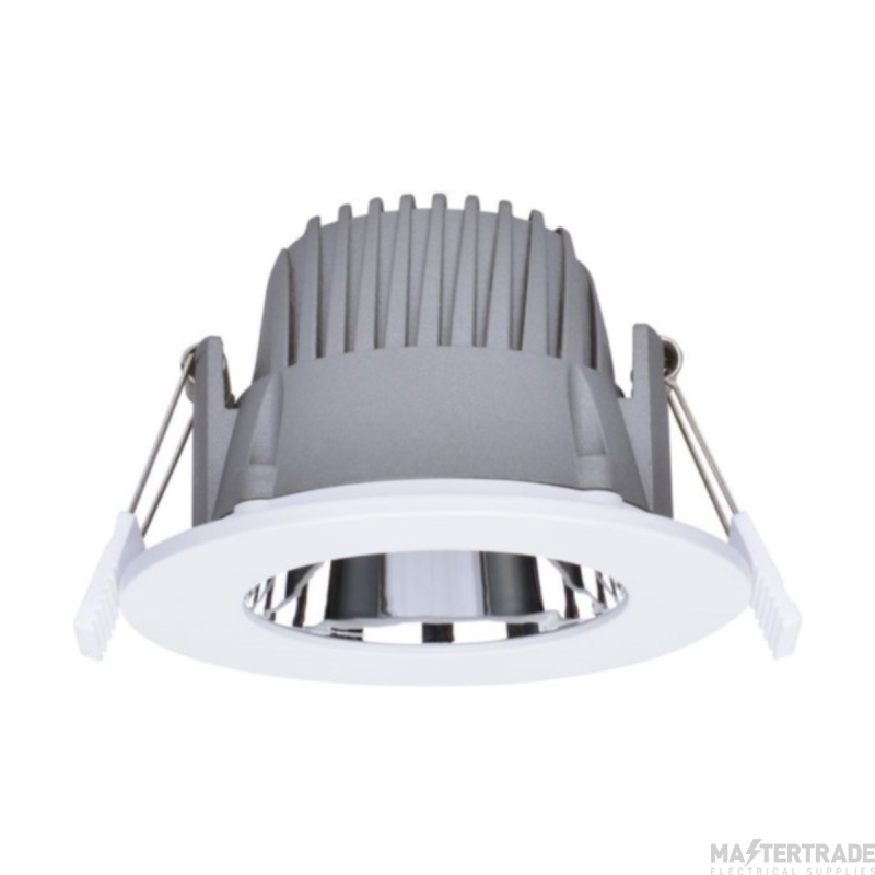 Integral Downlight Recessed LED 4000K Non-Dimmable 65Deg Beam 10W 1000lm 90mm White