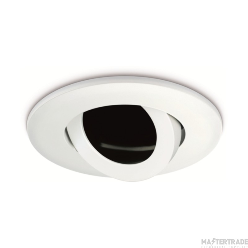 JCC White bezel For use with Fireguard® Next Generation Tilt IP20 fire rated downlight