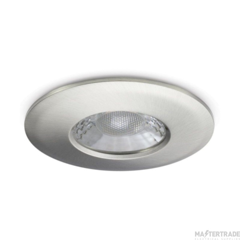 JCC Brushed nickel bezel for use with V50 Fire-rated LED downlight