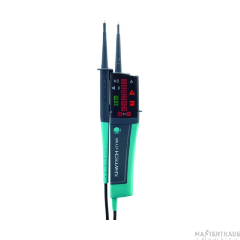 Kewtech Tester Continuity & Phase Rotary Indicator LED 690V AC/DC