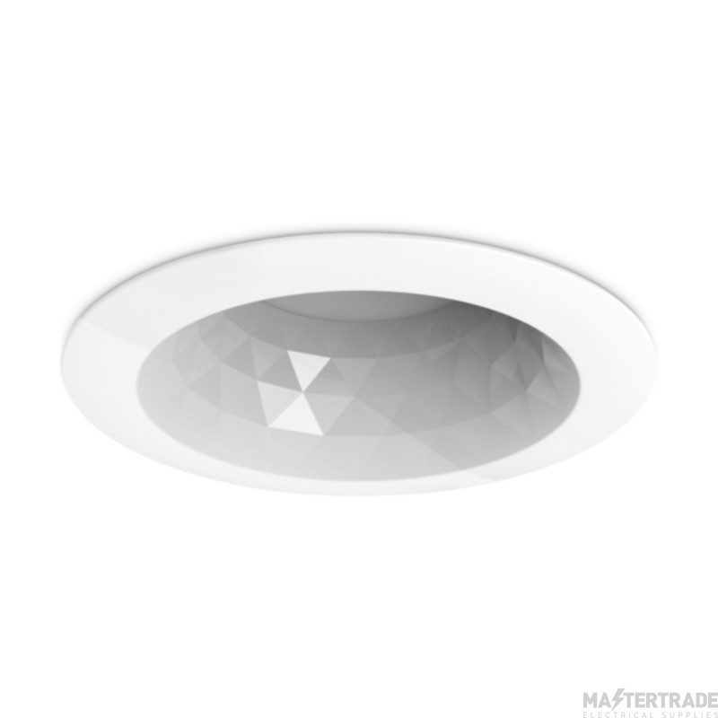 Kosnic Faceta 6in LED Downlight CCT 3/4/5K 20W/16W White