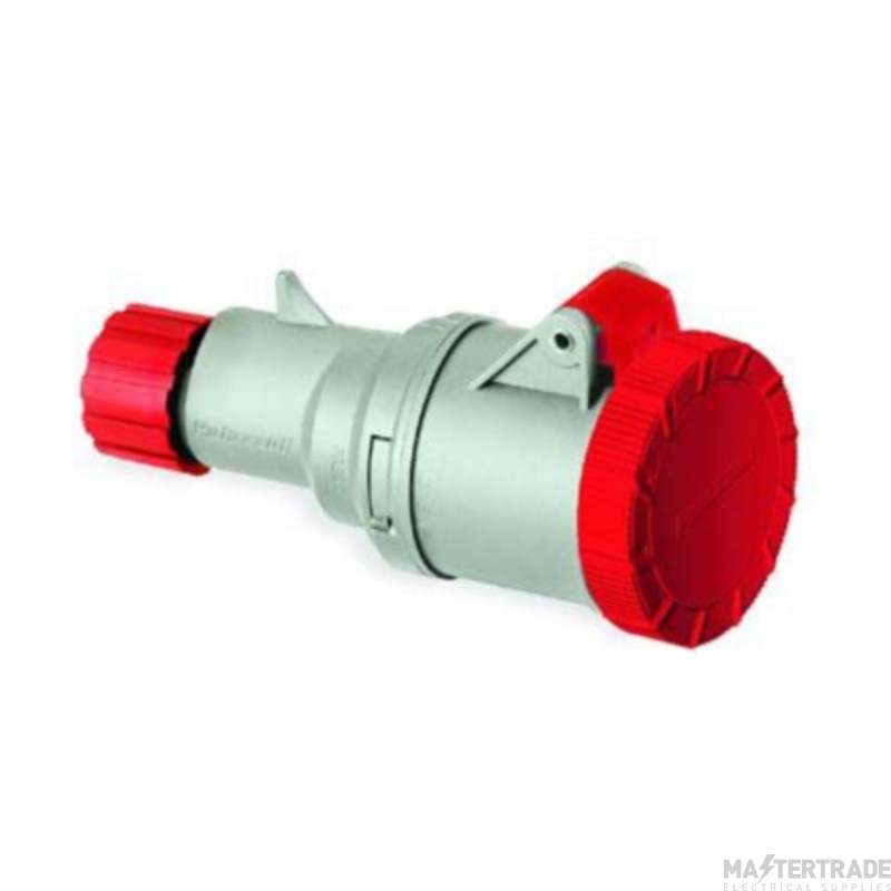 Lewden Multimax 3P+E 32A 400V IP67 Industrial Connector Red