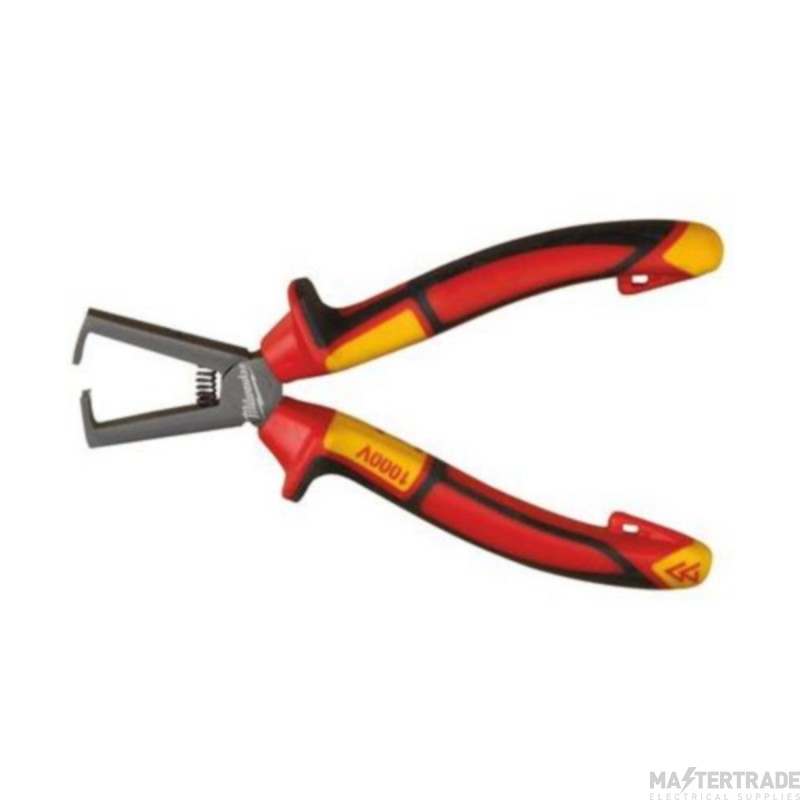 Milwaukee Pliers VDE Wire Stripping for 0.75-6mm2 Cables 160mm
