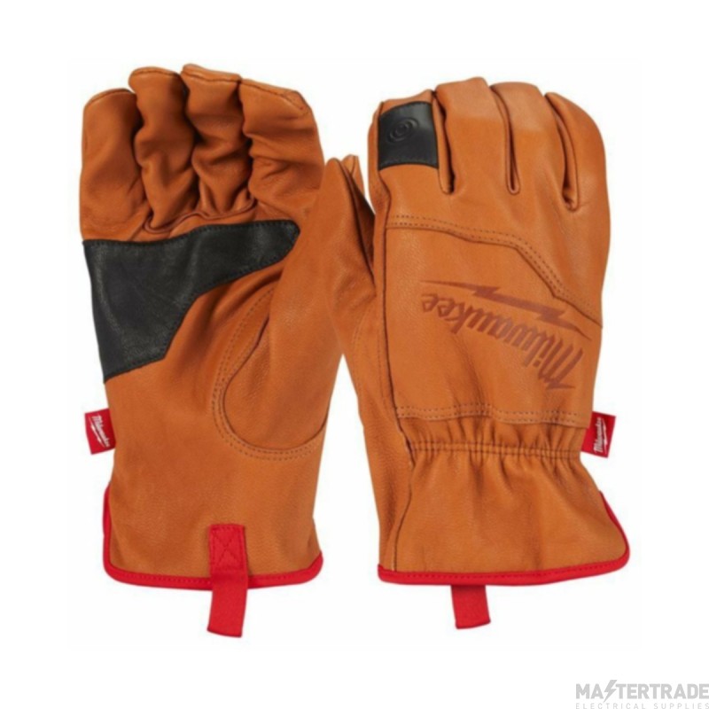 Milwaukee Gloves Leather XXL Size 11