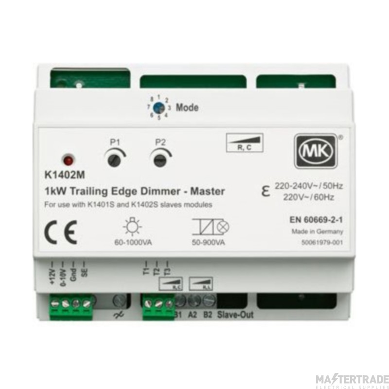 MK Dimmer Switch Trailing Edge Master 1kW