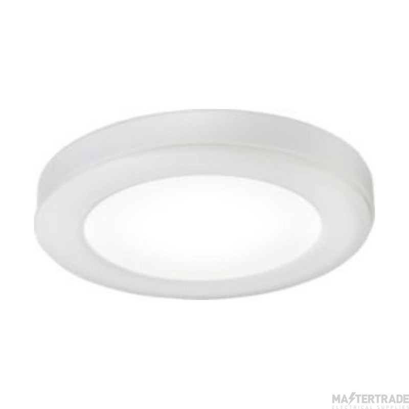 Knightsbridge 2.5W Round LED Under Cabinet Light 4000K Dimmable White