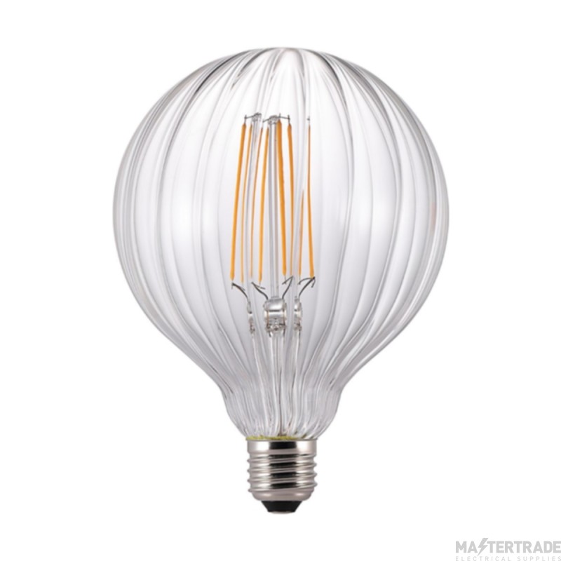 Nordlux Lamp Avra Stripes LED E27 Filament 360Deg Beam 2W 150lm 230V 2200K Clear