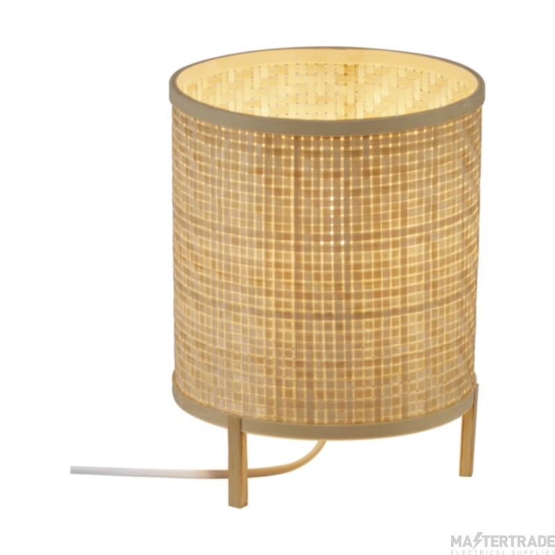 Nordlux Table Lamp Trinidad E27 IP20 15W 230V 25x19x19cm Bamboo