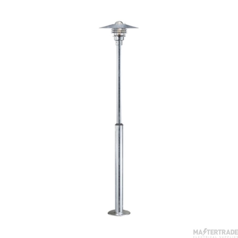 Nordlux Post Light Vejers Garden E27 IP54 60W 230V 215x39cm Stainless Steel