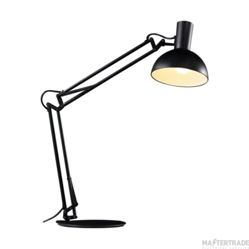 Nordlux Table Lamp Arki E27 IP20 60W 230V 52x20cm Black