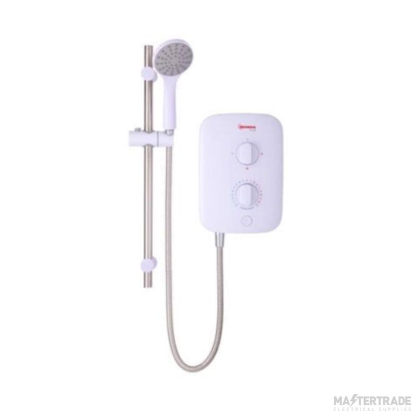 Redring Pure Shower Instant Electric RPS9 Push Button 9.5kW White