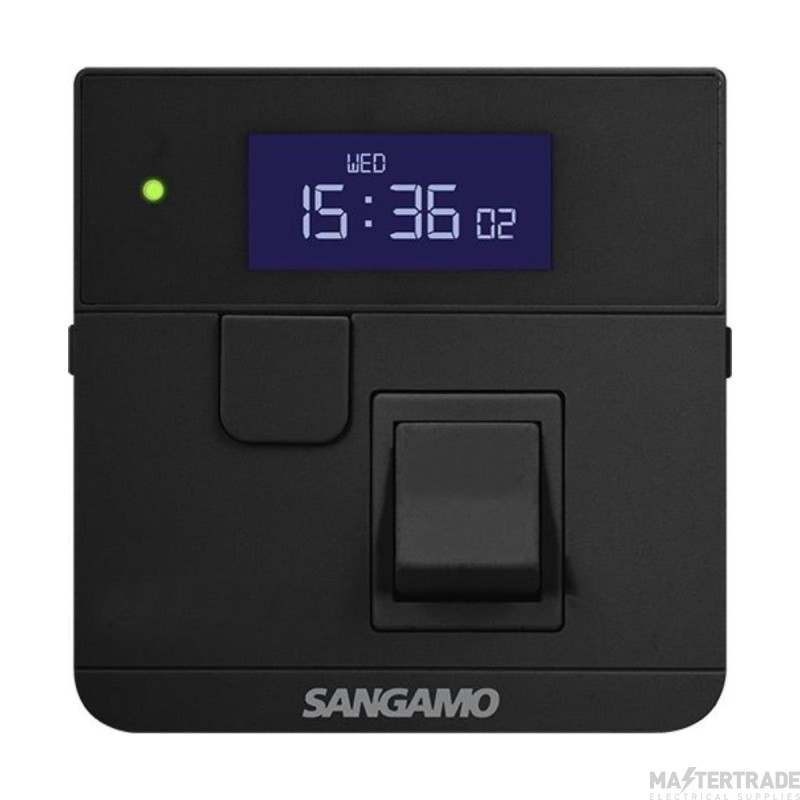 Sangamo PSPSF24B Select Cntrlr 24hr Black