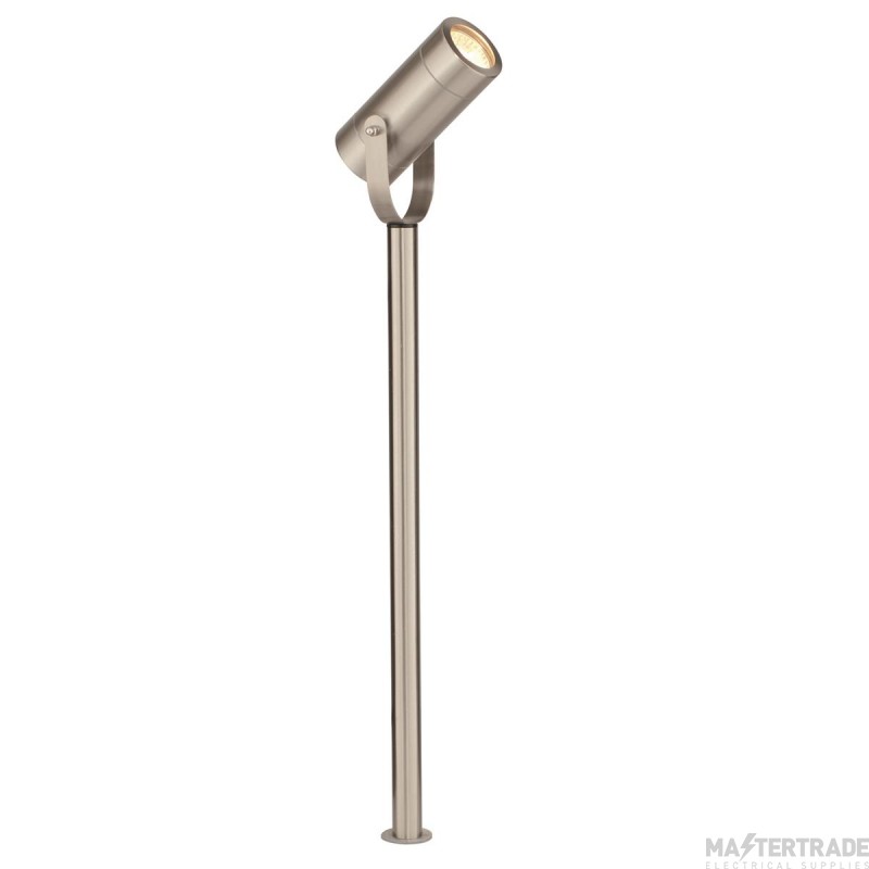 Saxby Palin 610mm GU10 Spike Light IP44 Stainless Steel c/w 3m Cable