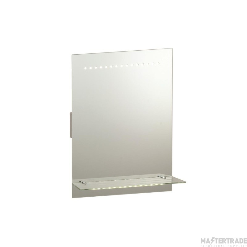 Saxby Omega 7.3W LED Mirror Light 6500K IP44 Shaver c/w Driver & Shelf
