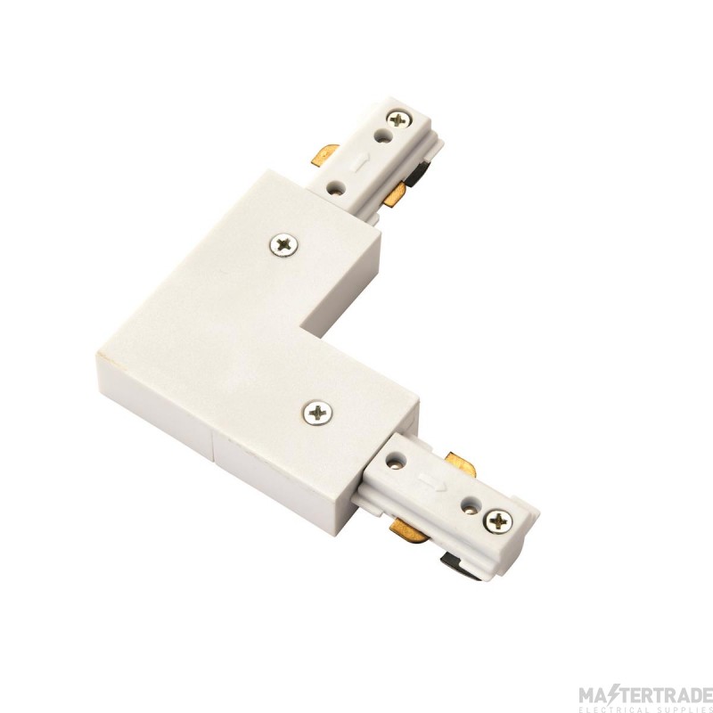 Saxby 1 Circuit L Connector L 70x35x15mm White