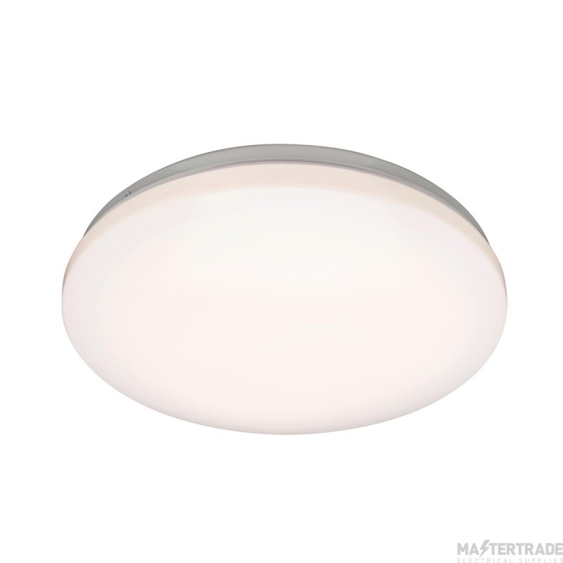 Saxby Broco 16W LED Bulkhead IP65 3000K White Frosted