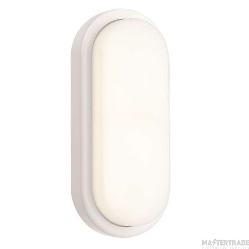 Saxby Pillo XL 18W LED Bulkhead 4000K IP54  43x230x104mm White/Opal