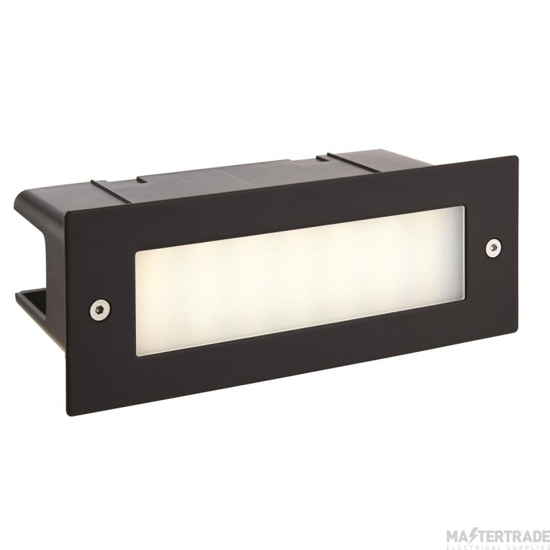 Saxby Seina 3.5W LED Bricklight 4000K IP44 225x85x2mm Black
