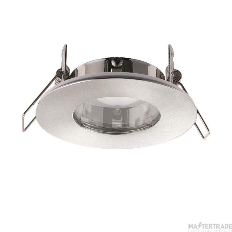 Saxby Speculo GU10 Fire Rated Downlight IP65 36mm Brushed Chrome