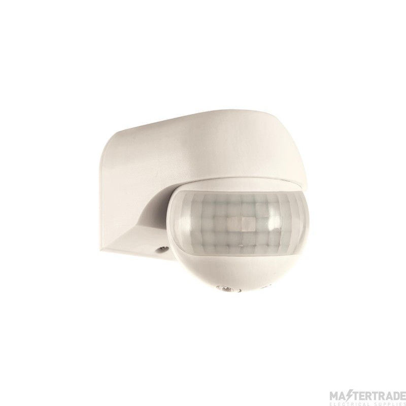 Saxby IP44 Wall PIR Detector White ABS