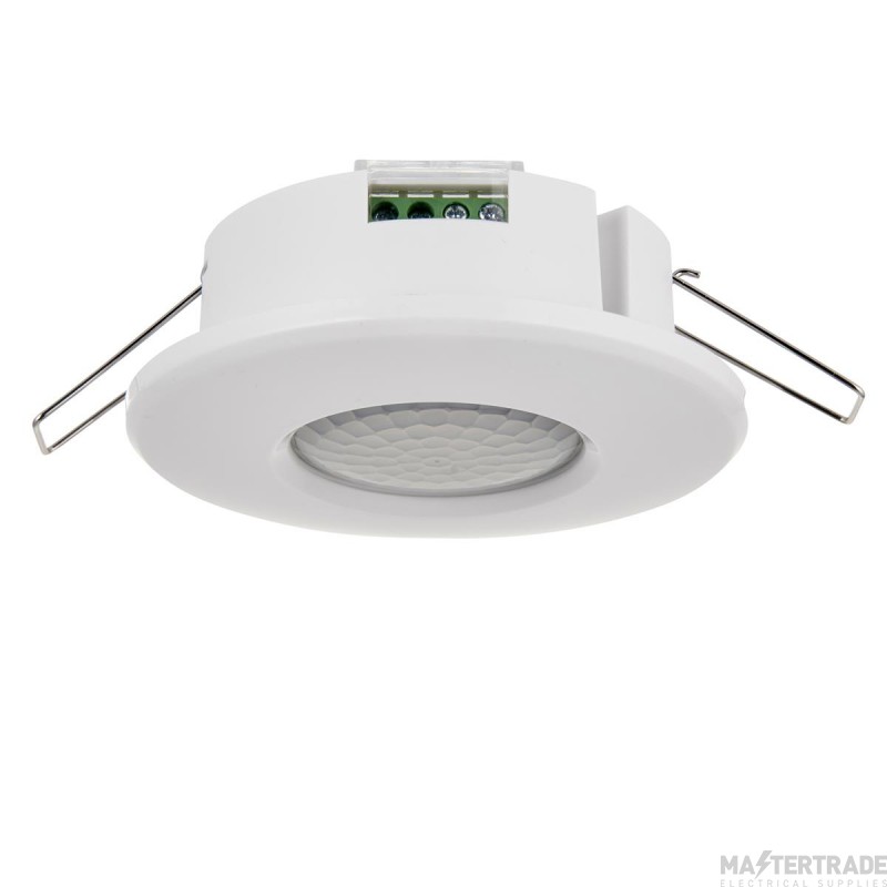 Saxby IP20 2in1 Recessed PIR Detector White ABS