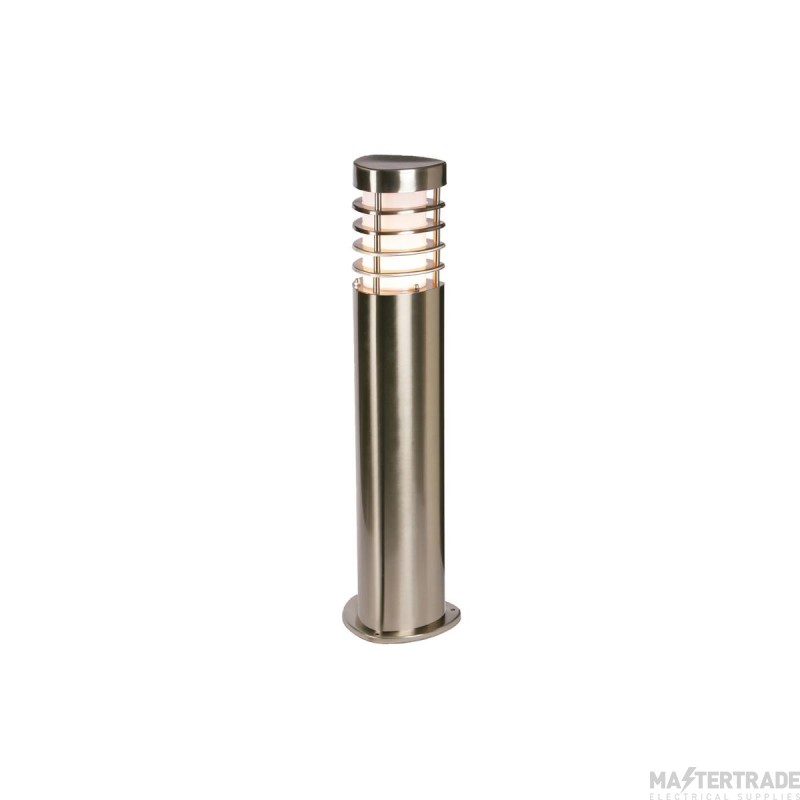 Saxby Bliss 500mm E27 Post Light IP44 Stainless Steel/Frosted