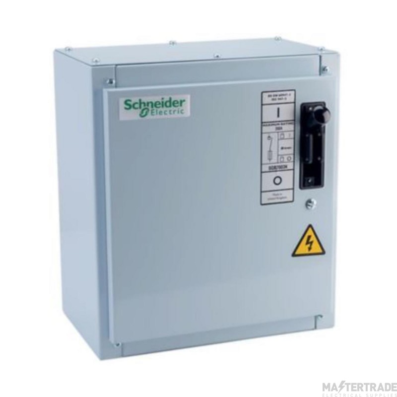 Schneider Quadbreak Switch Disconnector SP&N c/w Fuse Links 100A