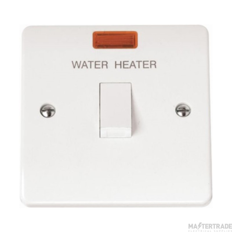 Click Mode CMA042 20A DP Switch 'Water Heater' With Neon