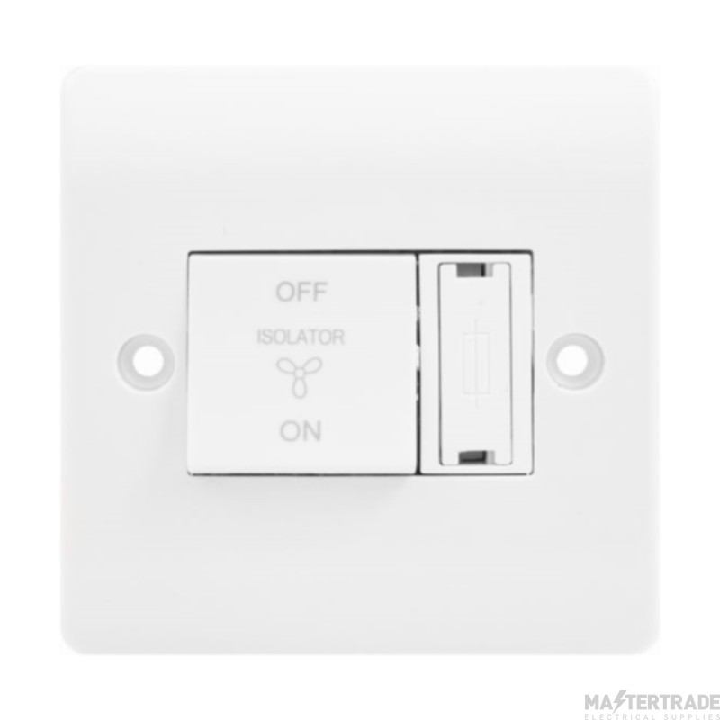 Click Mode CMA3020 10A 3 Pole Fan Isolation Plate Switch With 3A Fuse
