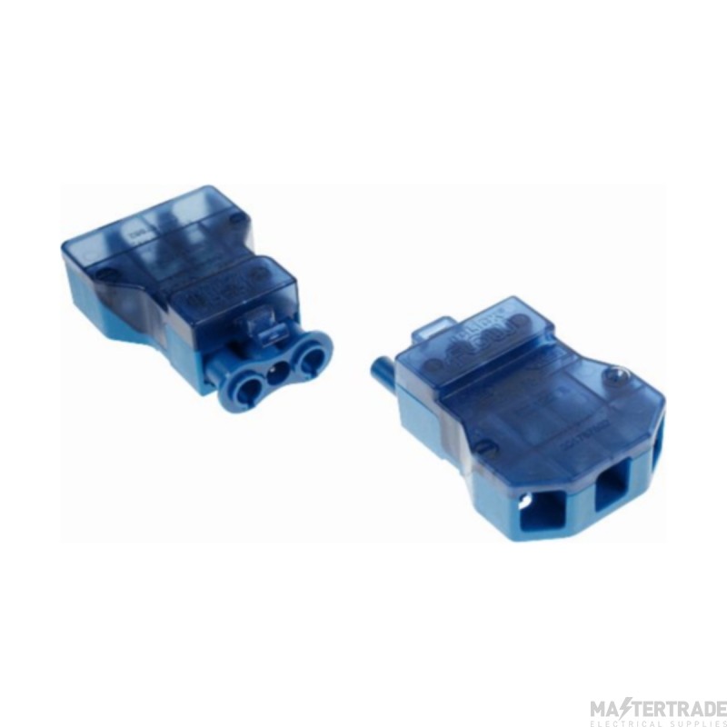 Click Flow CT103M 250V 20A 3 Pole Male (Fast-Fit Cable Clamps) Connector