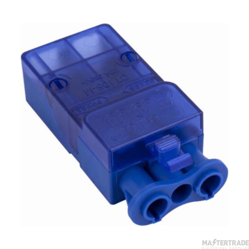 Click Flow CT1300 250V 20A 3 Pole Switch Adaptor