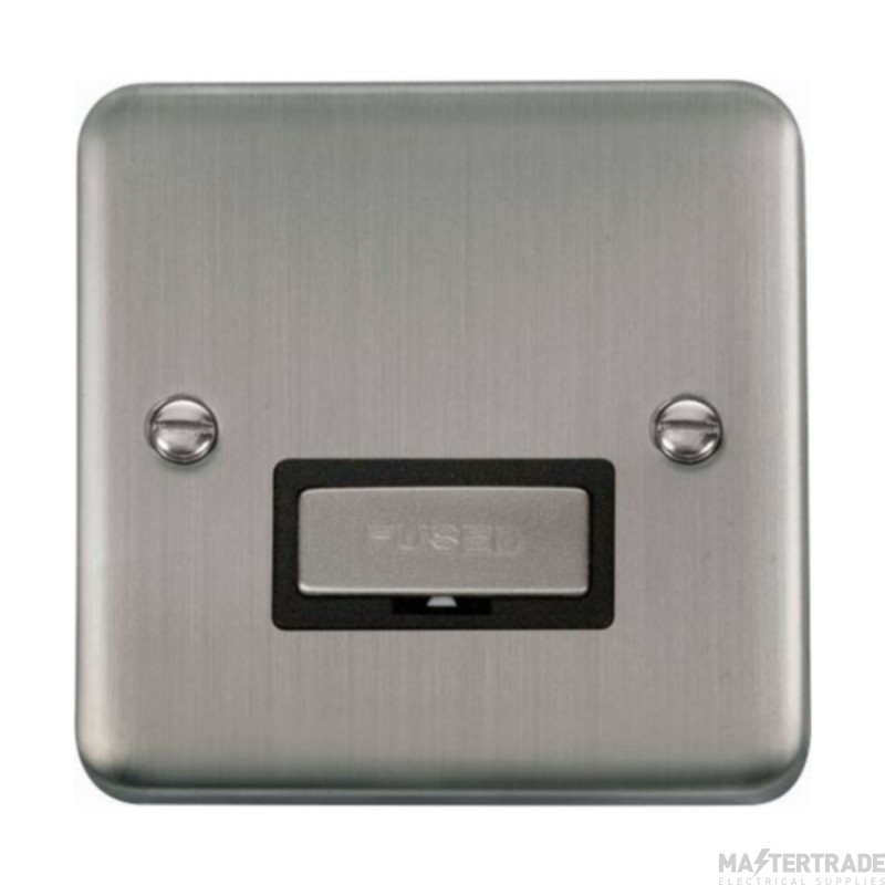 Click Deco Plus DPSS750BK 13A FCU Stainless Steel