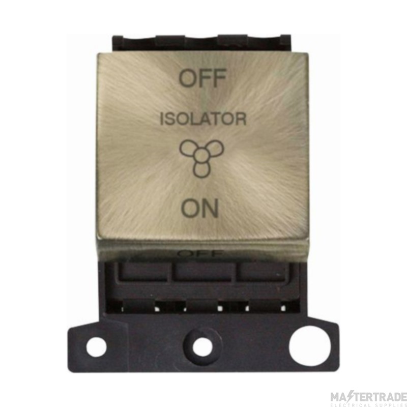 Click MiniGrid MD020AB 10A 3 Pole Fan Isolation Switch Module