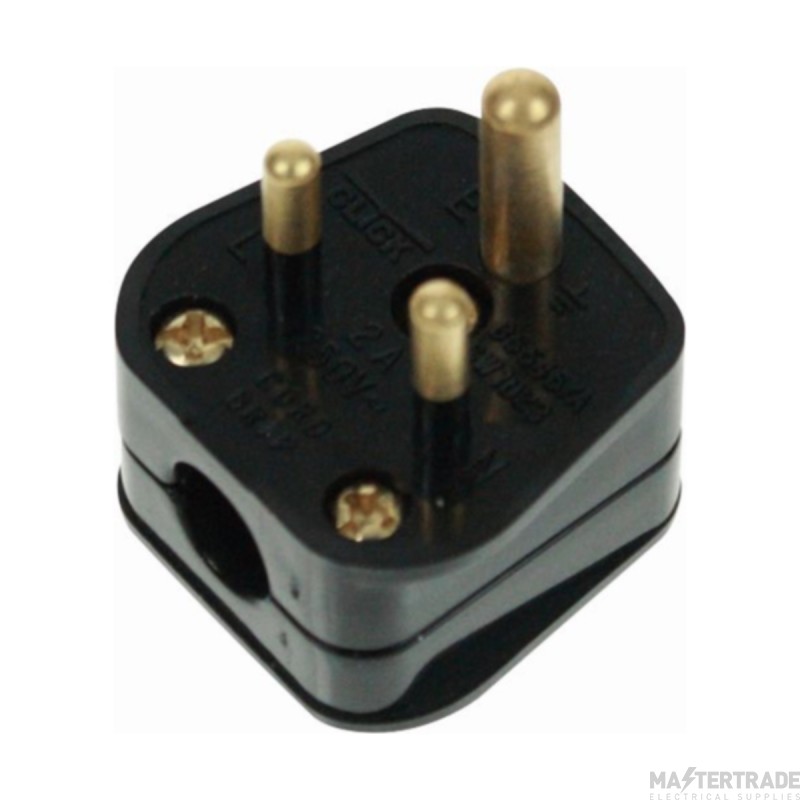 Click PA175 2A Round Pin Plug